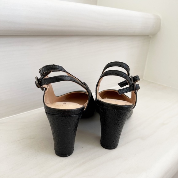 Bandolino Black Pumps | Block Heel | Sling-back - Picture 4 of 5